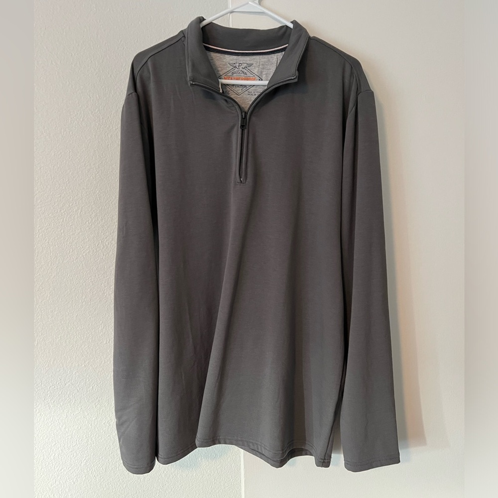 XL Original Weatherproof Vintage Gray Fleece